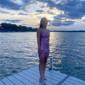 Windsor Pink Mini Dress